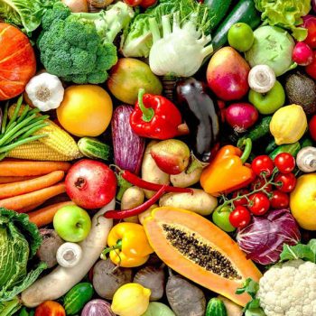 THE RAW FRUITS AND VEGETABLES